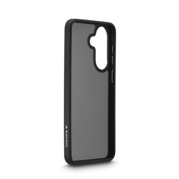 Black Rock Hybrid Case, kryt pro Samsung Galaxy A57 5G, matný, poloprůhledný černý
