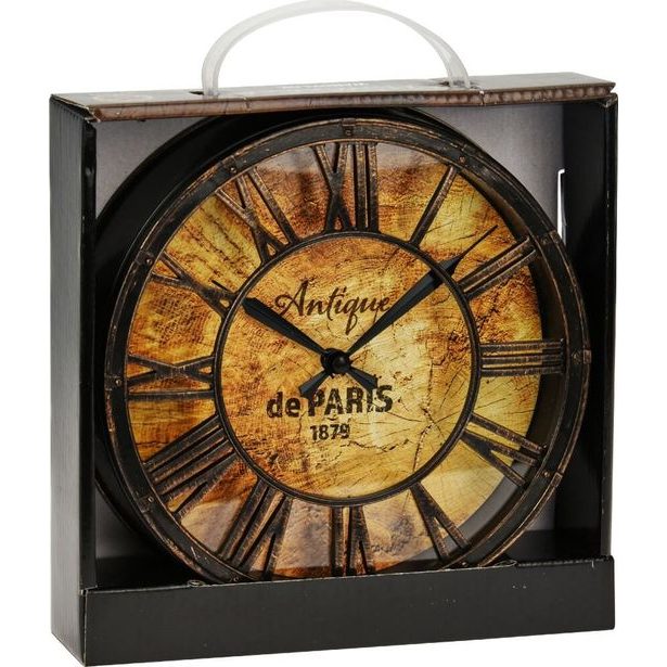 SEGNALE Nástěnné hodiny retro 21 cm KO-837000251