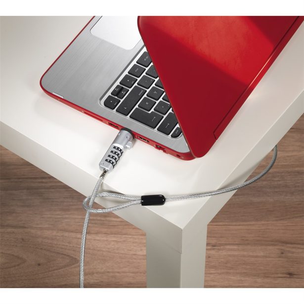 Hama USB zámek pro notebook, 4místný číselný kód