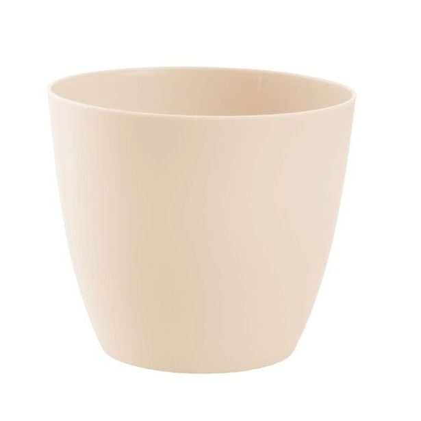 obal d25cm ELLA písková, matná, plast