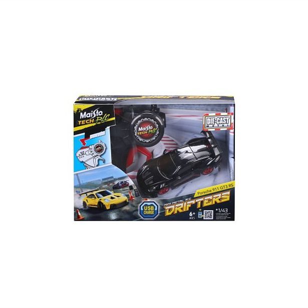 Maisto Maisto RC - MINI METAL DRIFTERS, Porsche 911 GT3 RS, 1:43, 2,4GHz, USB, XTR