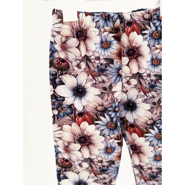 3/4 Legíny Lily Grey květy