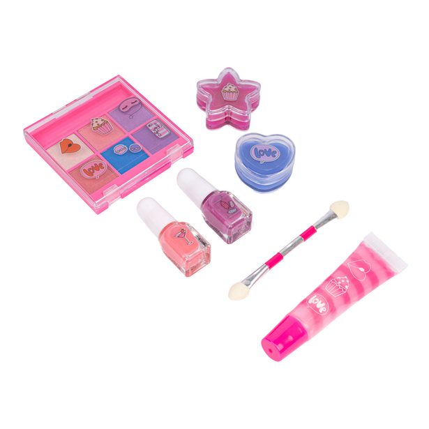 MAKEUP SADA RŮŽOVO-FIALOVÁ