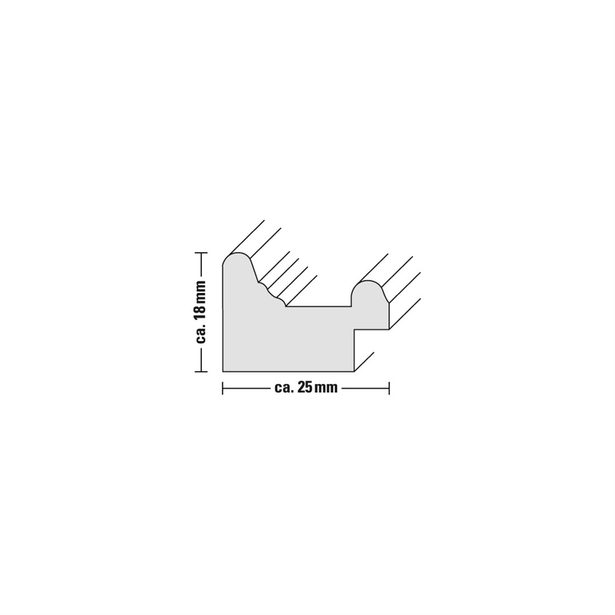 Hama rámeček plastový RUSTIC, dub, 13x18 cm