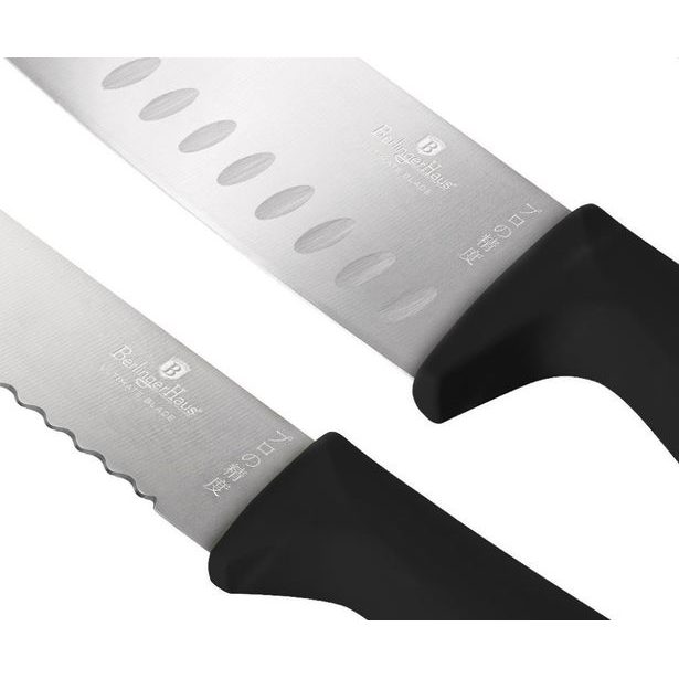 BERLINGERHAUS Sada nožů nerez 6 ks Matte Black Collection BH-2950