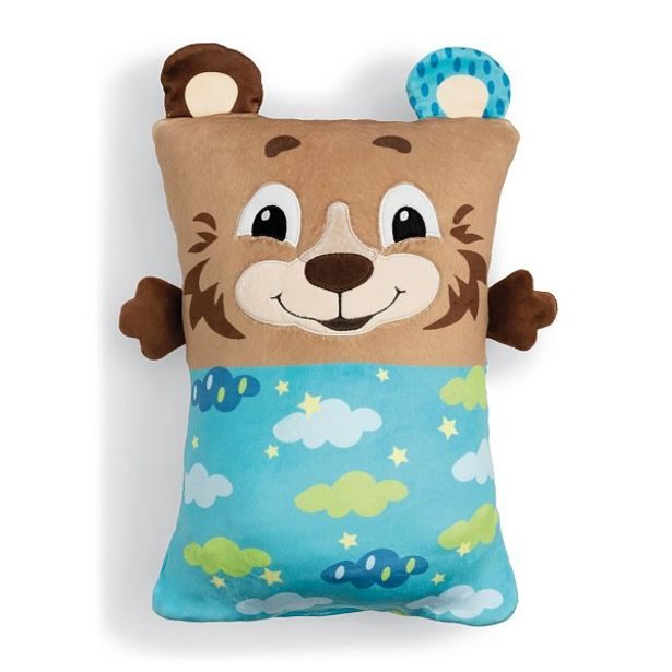 NICI NICI Cosidoos plyš Medvěd oboustranný motiv 30x20cm
