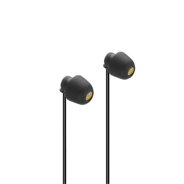 Hama USB-C sluchátka s mikrofonem Calm, mini špunty, černá