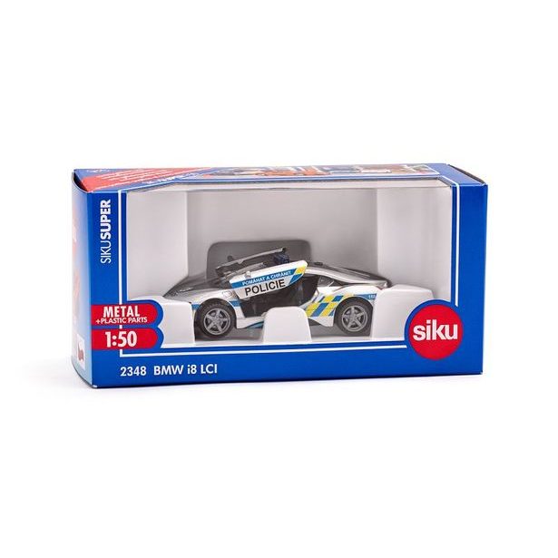 SIKU Super česká verze - policie BMW i8 LCI