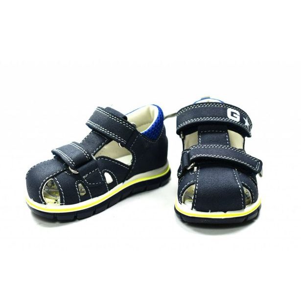 Dětské letní boty, sandály IMAC 02511/010 - modro/žlutá