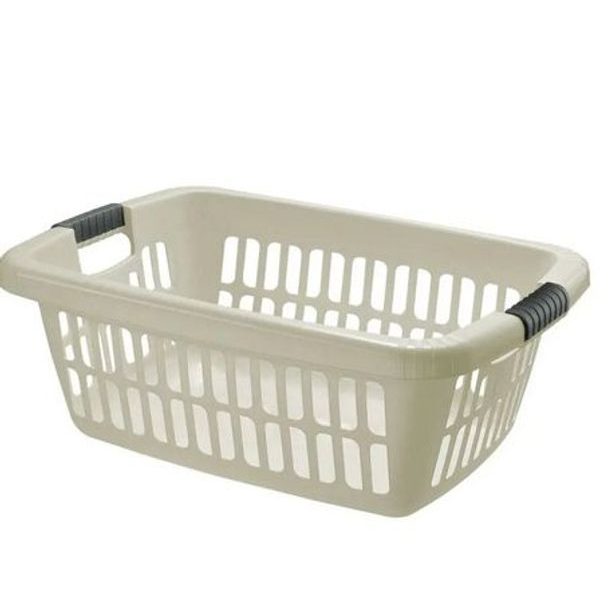 koš 18l na čisté pr., 52x35x20cm, bílý, plast