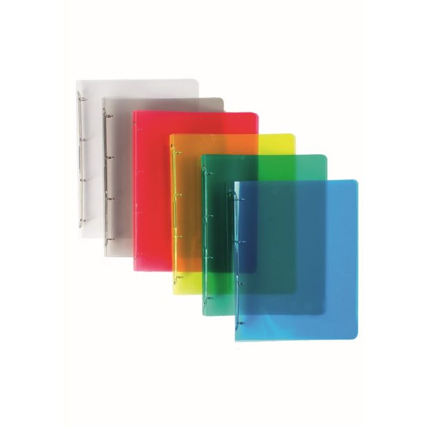 Pořadač PP A4 2kr. Lines assort