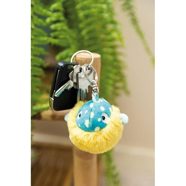 NICI NICI klíčenka Rybka kulička Volker 8cm GREEN