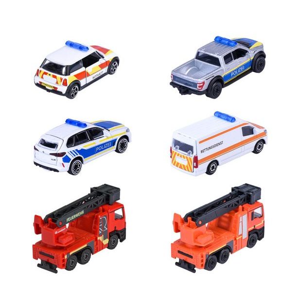 Auto SOS kovové, 6 druhů