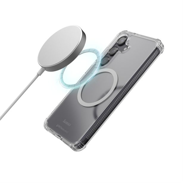 Hama Extreme Protect, kryt pro Samsung Galaxy S25, magnetický, D3O®, nežloutne, průhledný