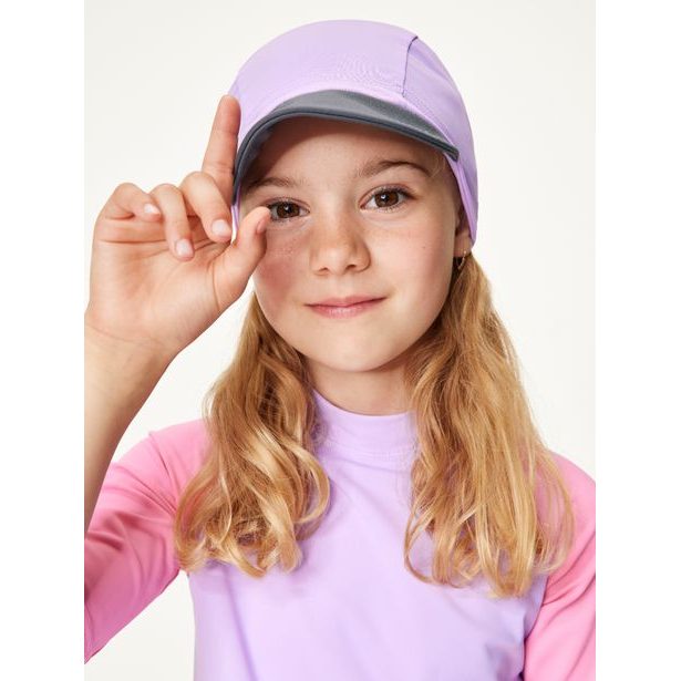Unuo, Dětská kšiltovka s UV ochranou 50+, Lila