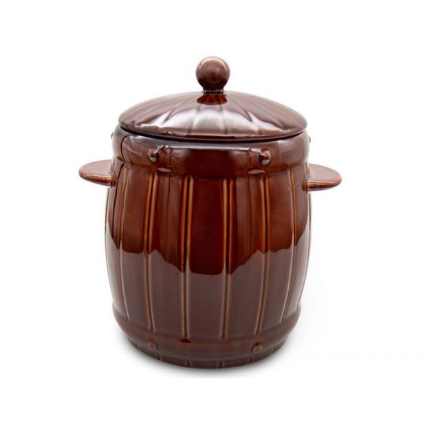 zelák 6l+víko, keramika