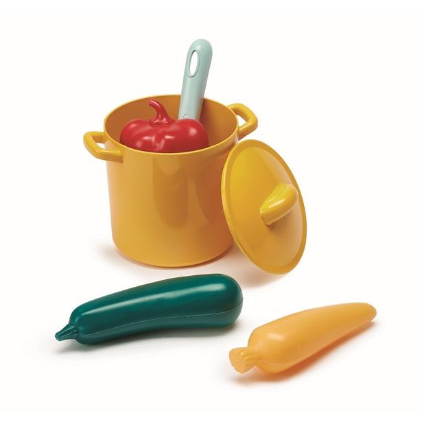 Velká sada nádobí a jídla