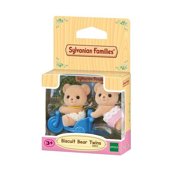 Sylvanian family Dvojčata sušenkoví medvídci s motorkou