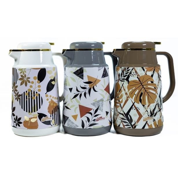 termokonvice 1,0l, 3DEKORY (TA-W10D-4), plast/sklo