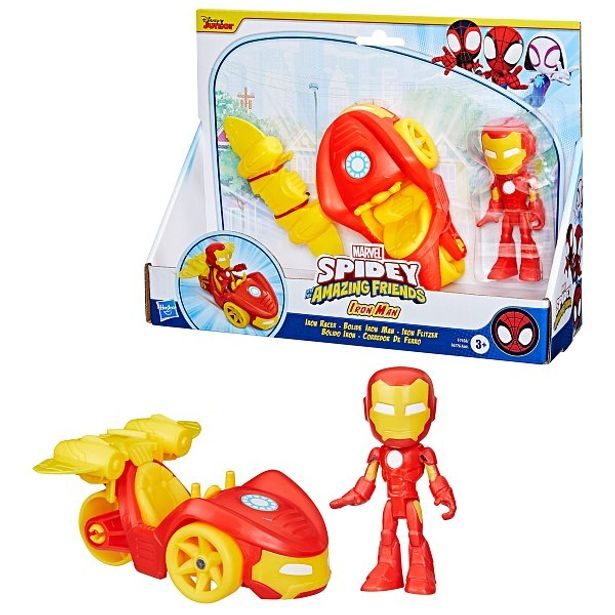 HASBRO - Spiderman HASBRO - Spider-Man Spidey a jeho úžasní přátelé Základní vozidlo Iron Man