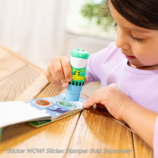 MELISSA & DOUG STICKER WOW NÁPLNĚ SAMOLEPEKDINOSAUŘI