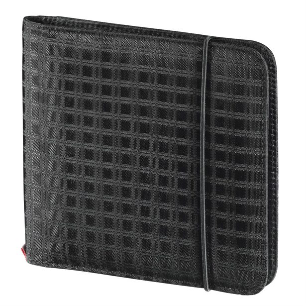 Hama Ready for Business, pouzdro pro 24 CD/DVD/Blu-ray + 6 SD/MMC/xD/MemoryStick, černé