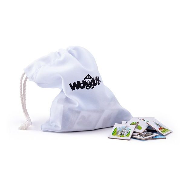 Magnetická mapa ČR s obrázky a společenská hra, 3 v 1