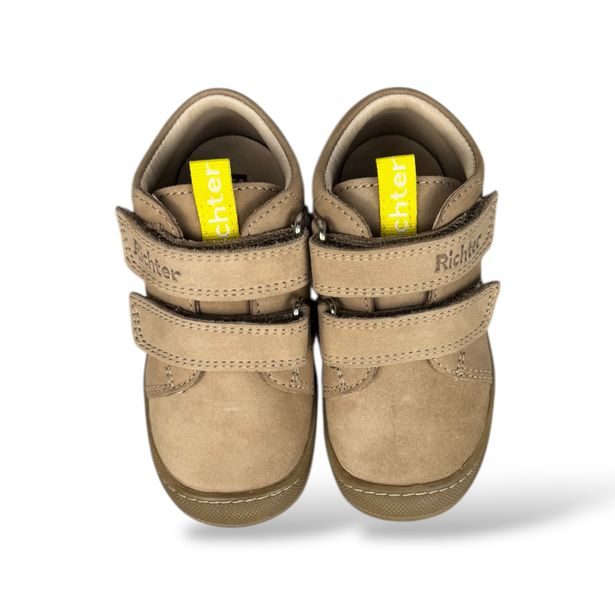 Dětská celoroční kožená obuv Richter - Hnědá