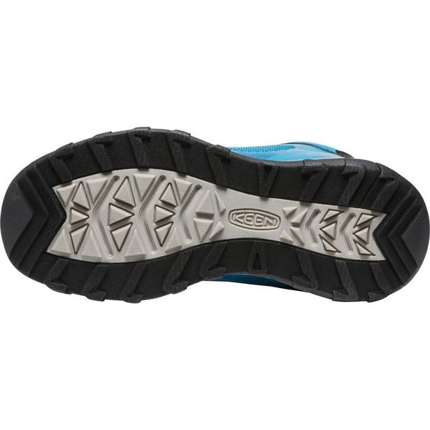 Boty KEEN WANDURO MID WP YOUTH fjord blue/fuchsia purple