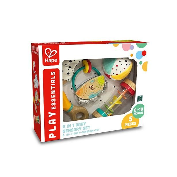 Hape Baby Senzorická sada 5v1