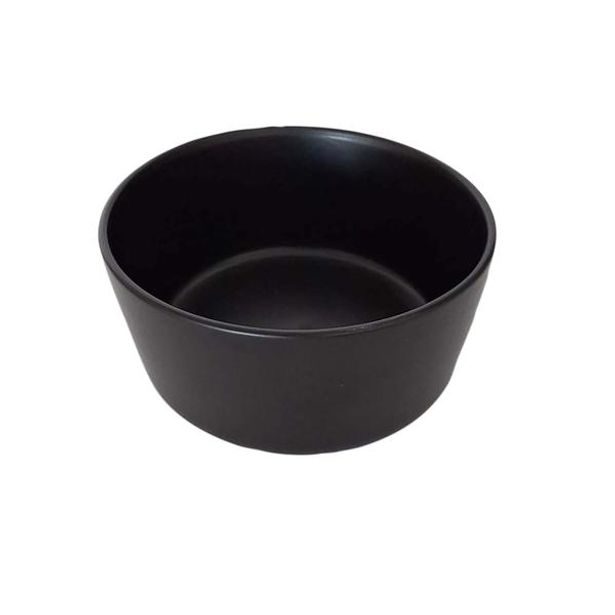 KITCHISIMO MISKA POLÉVKOVÁ 15CM ČERNÝ MAT KITCHISIMO KERAMIKA