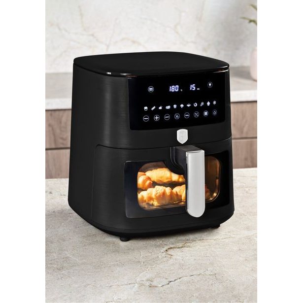 BERLINGERHAUS Horkovzdušná fritéza 8 l Matte Black Collection BH-9605