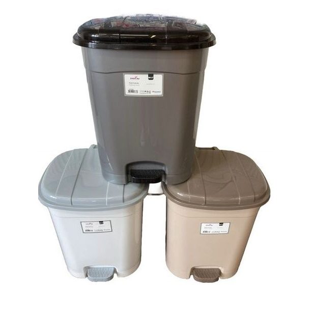 koš odp. 5l CLASICO, pedál., plast