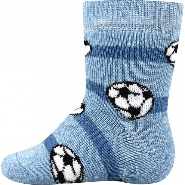 Kojenecké froté ponožky Dona ABS - mix kluk