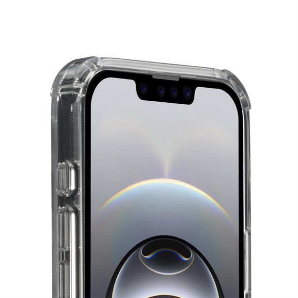 Hama Extreme Protect, kryt pro Apple iPhone 16e, materiál D3O, nežloutne, průhledný