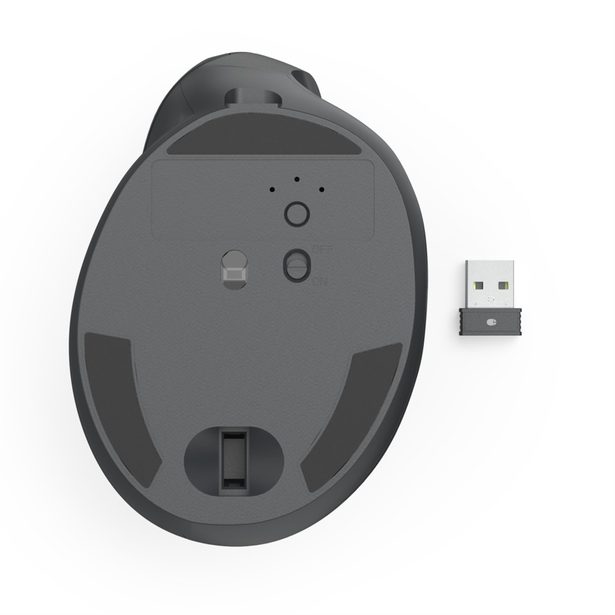 Hama vertikální ergonomická bezdrátová myš EWM-600R, pro praváky, nabíjecí, Multi Device
