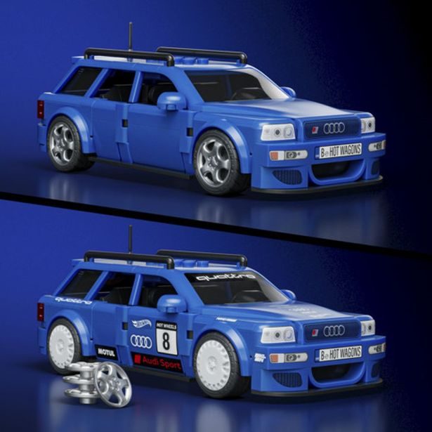 Mega Hot Wheels extrémní rychlost - Audi