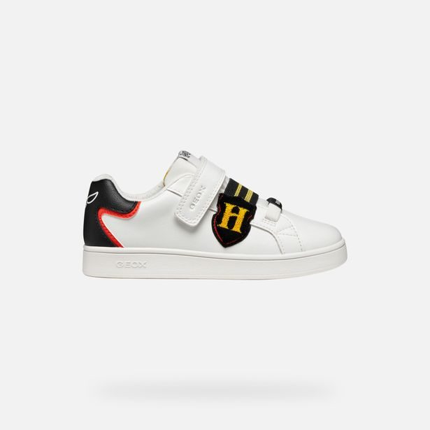 Bílé chlapecké tenisky Geox Eclyper
