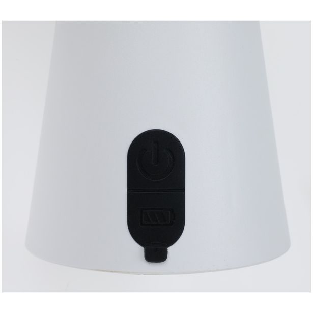 EXCELLENT HOUSEWARE Stolní lampa dobíjecí bílá KO-AF5000820