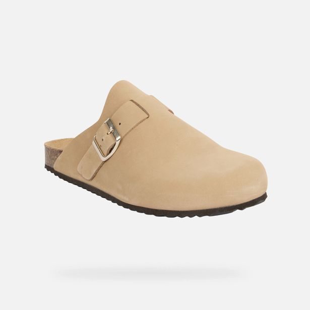 Béžové dámské sandály Geox Brionia