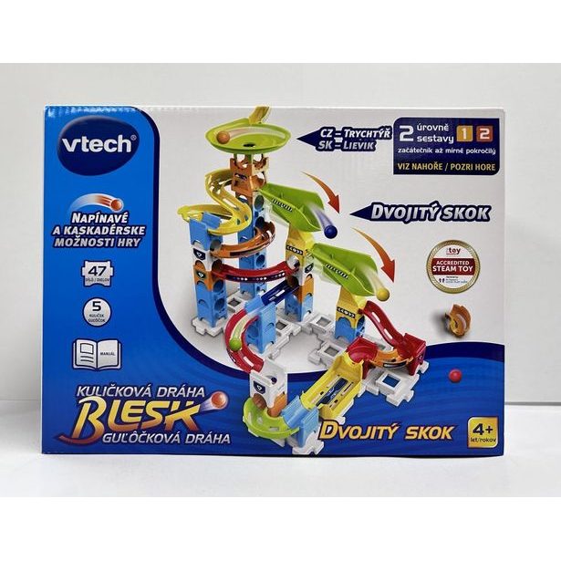 Kuličková dráha Blesk - Dvojitý skok