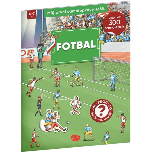 Můj první samolepkový sešit – FOTBAL
