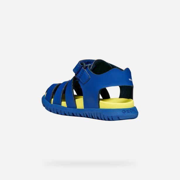 Modré chlapecké sandály Geox Sandal Fusbetto Bo