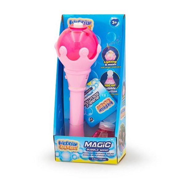 Plastica Bublifuky - Kouzelná bublinová hůlka se světlem a zvukem