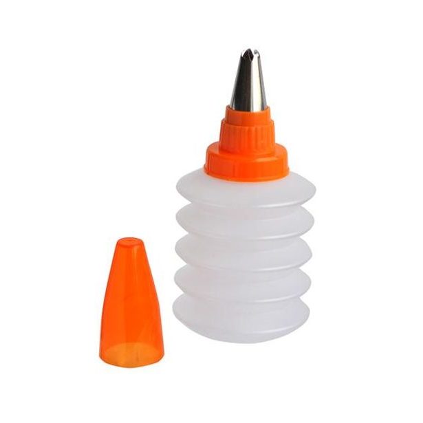 TORO ZDOBIČKA DORTŮ PET LÁHEV+NEREZ TRYSKA, 17,5X5CM_hamashop