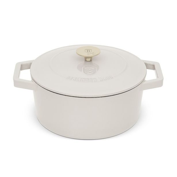 BERLINGERHAUS Pekáč litinový s poklicí 24 cm Sahara Collection BH-6528