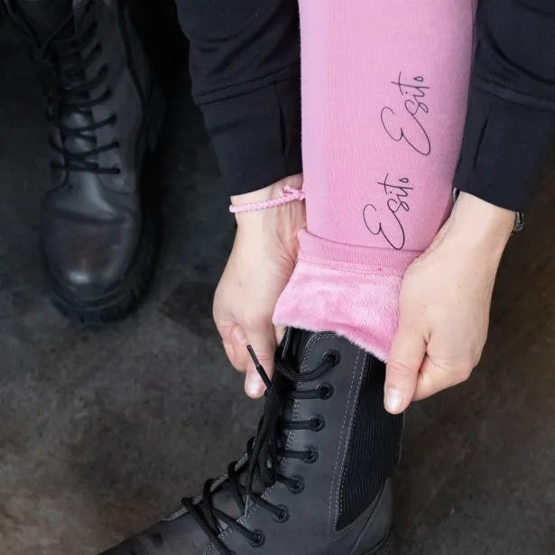 ESITO Dámské zateplené legíny Warmkeeper Cyclamen pink