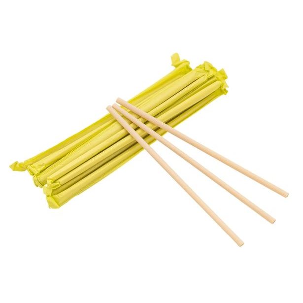 brčko d 6mm, 21cm, 30ks-BAMBOO přír., hyg.bal., ECO 100%rec.