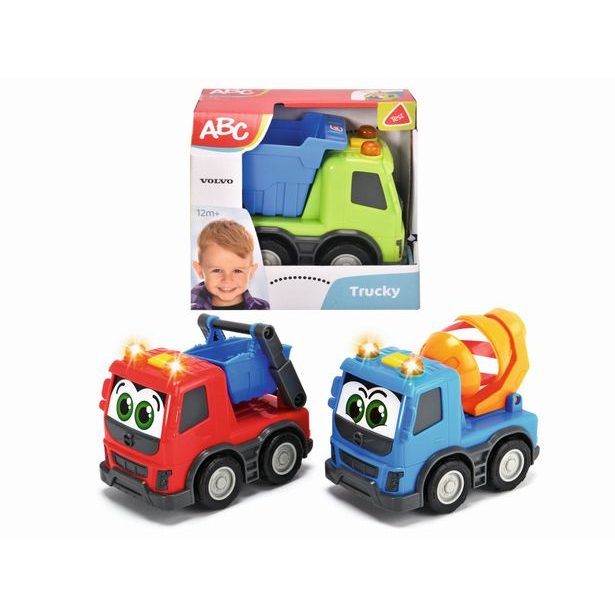 ABC Volvo nákladní auto 13 cm, 3 druhy