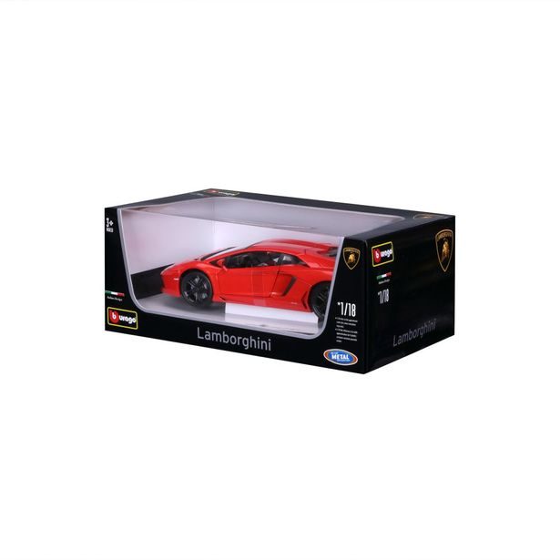 Bburago 1:18 Plus Lamborghini Aventador LP700-4 Metallic Orange